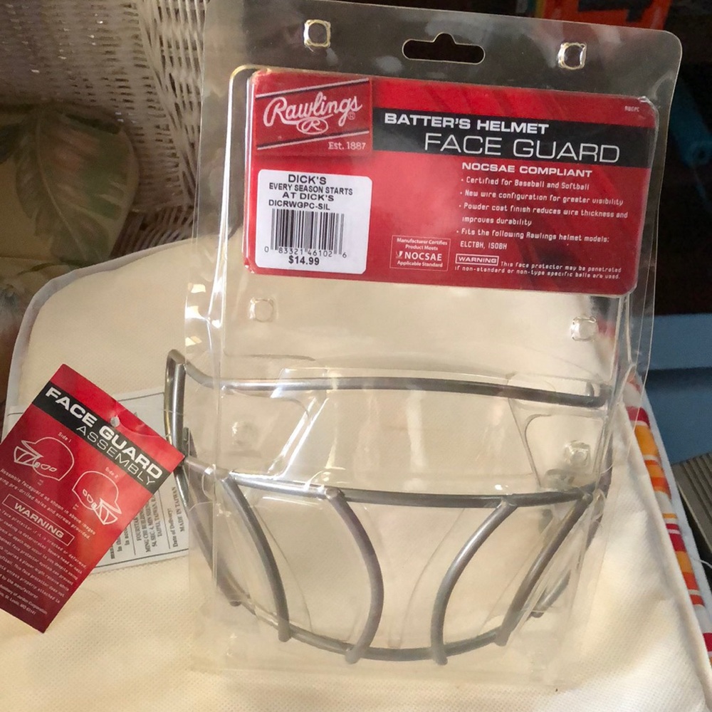 Batters Helmet Face Guard
